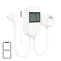 Termostata temperatūras regulators Meross MTS960HK (HomeKit)