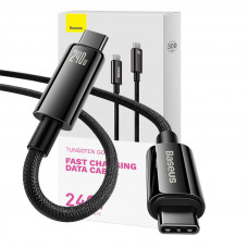 Baseus USB-C to USB-C cable Baseus Tungsten Gold 240W 3m (black)