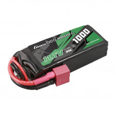 Gens Ace 35C 1000mAh 3S1P 11.1V Airsoft Gun Lipo akumulators ar T spraudni