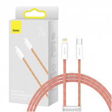 USB-C kabelis Lightning Baseus Dynamic Series, 20W, 1m (oranžs)