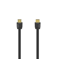 Hama 00205013 Flexi-Slim ātrgaitas HDMI kabelis 4K spraudnis — spraudnis, Ethernet 1,5 m