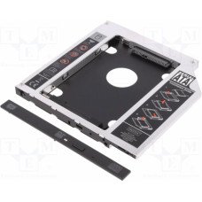 Digitus SSD/HDD cieto disku korpuss SATA to SATA III 9,5mm DA-71108