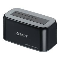 Orico dokstacija 2,5 /3,5 collu HDD/SSD, 5Gbps, USB-C uz USB-C/A (melns)