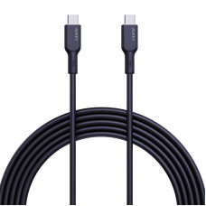 Kabelis Aukey CB-SCC102 USB-C uz USB-C 1,8 m (melns)