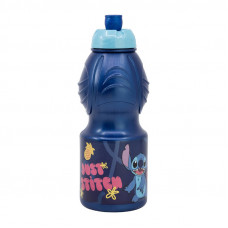 Sporta pudele bērniem STOR 75032 400 ml Stitch Palms (zila)