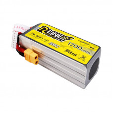 R-Line 22.2V 1700mAh 6S 95C Lipo akumulators ar XT60 spraudni