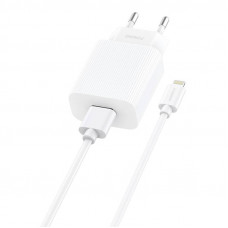 Foneng Charger Foneng EU28 2.4A + USB-A to Lighning cable