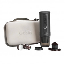 Outin Nano 7500mAh Portable Coffee Maker Set (Gray) + Protective Case