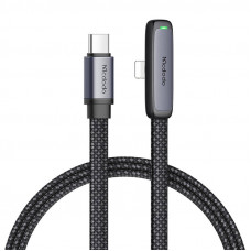 Mcdodo, CA-3350 USB–USB-C, leņķa kabelis, 1,2 m (melns)