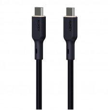 USB-C uz USB-C kabelis Aukey CB-SCC142, 140 W, 1,8 m (melns)