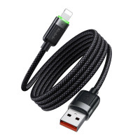 CA-6000 USB-C uz Lightning kabelis, 3A, paštinošs