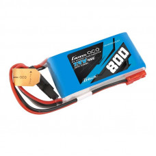 Gens Ace G-Tech Lipo 800mah 7,4V 45C 2S1P Lipo akumulators