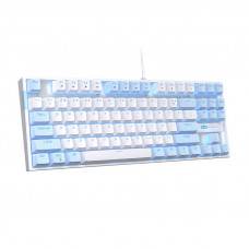 Magegee MK-STAR wired keyboard (blue and white)