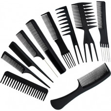 Hairdressing combs - set of 10