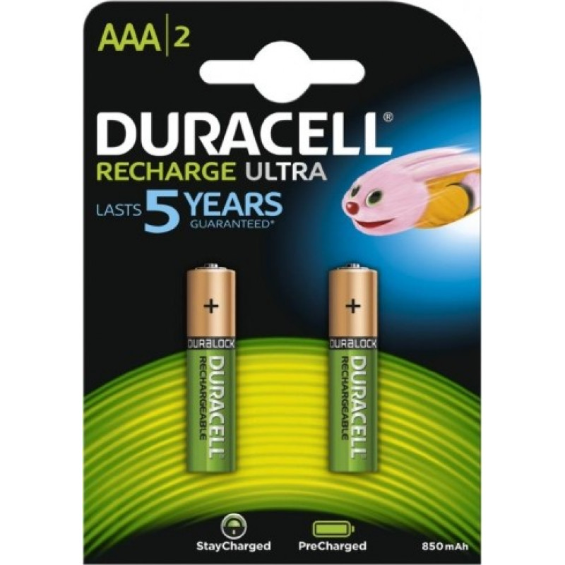 Duracell Precharged HR03 900MAH ALWAYS READY Blistera iepakojumā 2gb.