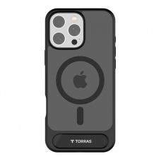 Torras Etui Torras Pstand Series dla iPhone 16 ProMax (Czarne)