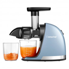 Amzchef 1501-BU-SM slow speed juicer (blue)