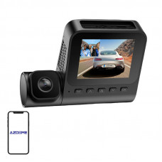 Azdome 1080p front camera and 1080p indoor camera Azdome V600-2CH, G-sensor