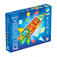 Geomag Gems Rocket 32 magnetic tiles