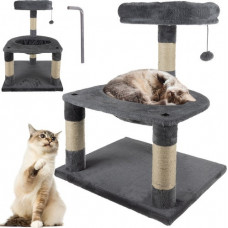 Cat tree 71cm gray