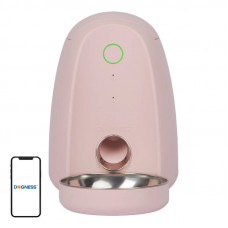 Dogness Smart food dispenser with plastic bowl WIFI mini Dogness (pink))