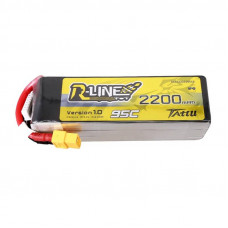 Tattu Lipo Tattu R-Line 22.2V 2200mAh 6S 95C battery with XT60 connector