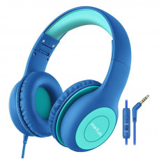 Earfun Kids K1 In-Ear Headphones (blue-green)