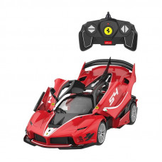 Rastar Ferrari 1:18 FXXK remote-controlled RC car for self-assembly (red)