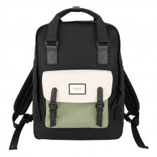 Himawari 1010 15.6'' laptop backpack (black-green)