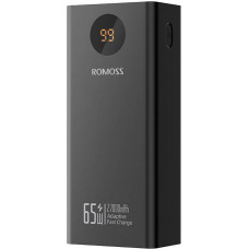 Powerbank Romoss PEA27S Pro 27000mAh 65W (melns)