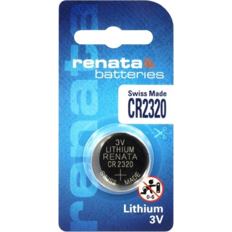 Renata CR2320-1BB Blistera iepakojumā 1gb.