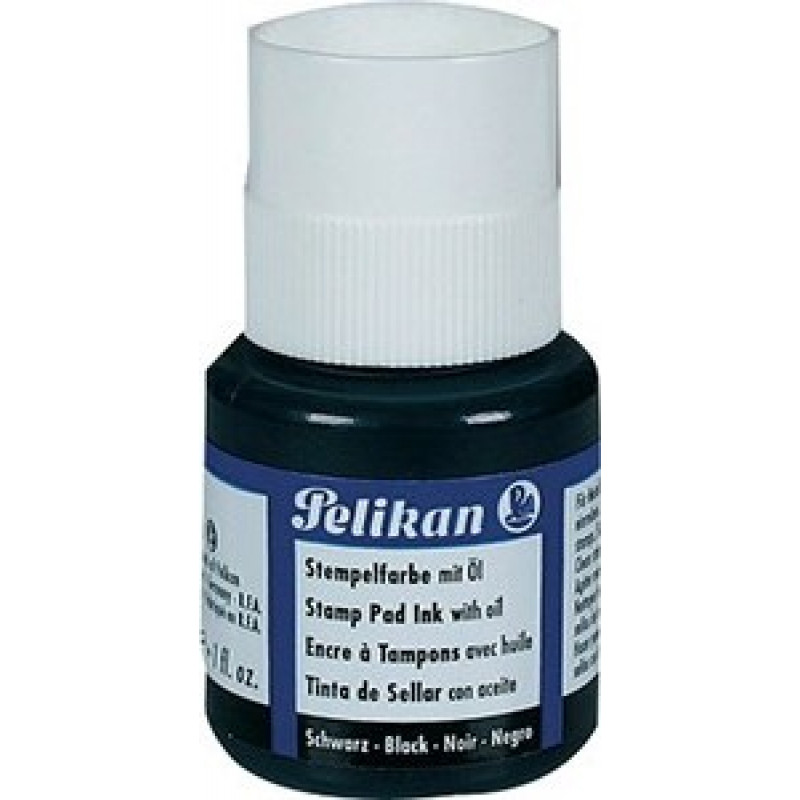 Pelikan Tinte ar otu stamp Black 30ml