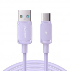 Kabelis S-AC027A14 no USB uz USB C / 3A/ 1,2 m (violeta)