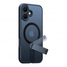 Torras Pstand Spin Case for iPhone 16 (Black)