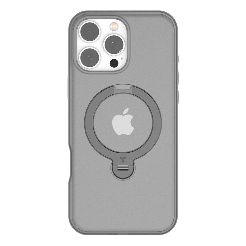 Torras Case Torras Ostand Spin dla iPhone 16 ProMax (Szare)