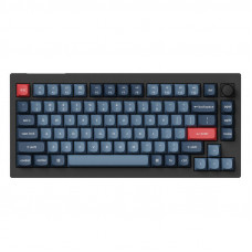 Keychron V1 Max QMK/VIA Knob Version Banana Switch Wireless Mechanical Keyboard (black)