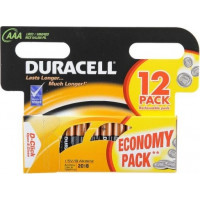 Duracell MN 2400 Basic AAA (LR03) Blistera iepakojumā 12gb.