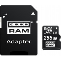 Goodram MICROSDHC 256GB CLASS 10/UHS 1 + ADAPTER