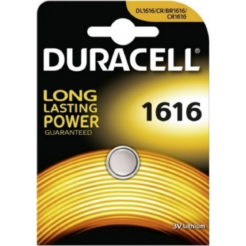 Duracell DL1616 Blistera iepakojumā 1gb.