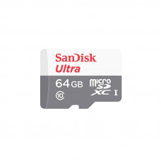 Atmiņas karte SanDisk Ultra Android microSDXC 64GB 100MB/s Class 10 UHS-I (SDSQUNR-064G-GN3MN)