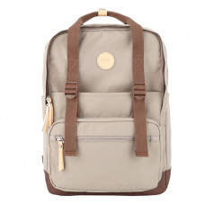 Himawari 1085B 15'' laptop backpack (beige-brown)