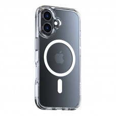 Torras Diamond-Mag Series Case for iPhone 16 (Transparent)