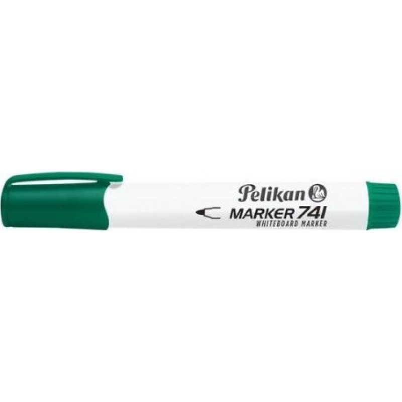 Pelikan Marķieris baltai tāfelei Marker 741 2mm zaļš (818001)