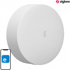 ZigBee Sonoff SNZB-02P viedais temperatūras un mitruma sensors (apaļš)