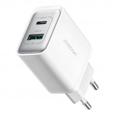 Joyroom TCF15 Dual-Port (A+C) 30W Power Charger (white)