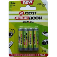 Rocket Precharged HR03 850MAH ALWAYS READY Blistera iepakojumā 4gb.