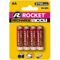 Rocket rechargeable HR6 2700mAh Blistera iepakojumā 4gb.