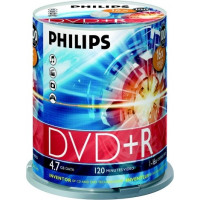 Philips DVD+R 4.7GB CAKE BOX 100