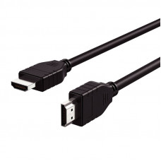 HDMI uz HDMI 2.0 PVC RayCue kabelis, 2m (melns)