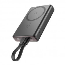 Joyroom magnetic powerbank with stand JR-PBM01, 20W, 10000mA (blacks)